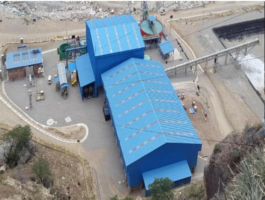 Planta de filtrado de relaves Yuracyacu