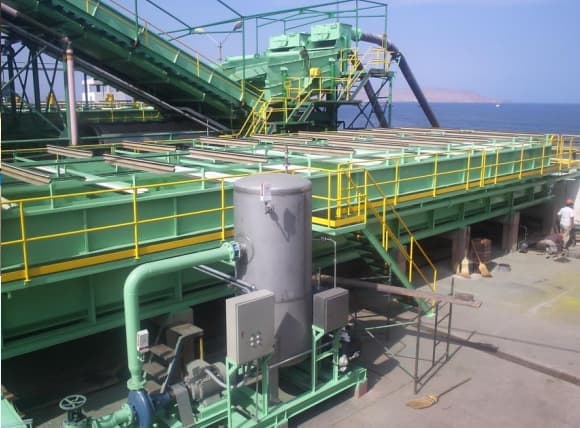 Sistema DAF preensamblado en planta