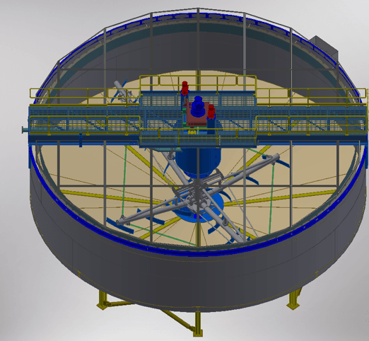 Plano técnico para ingeniería de detalle
