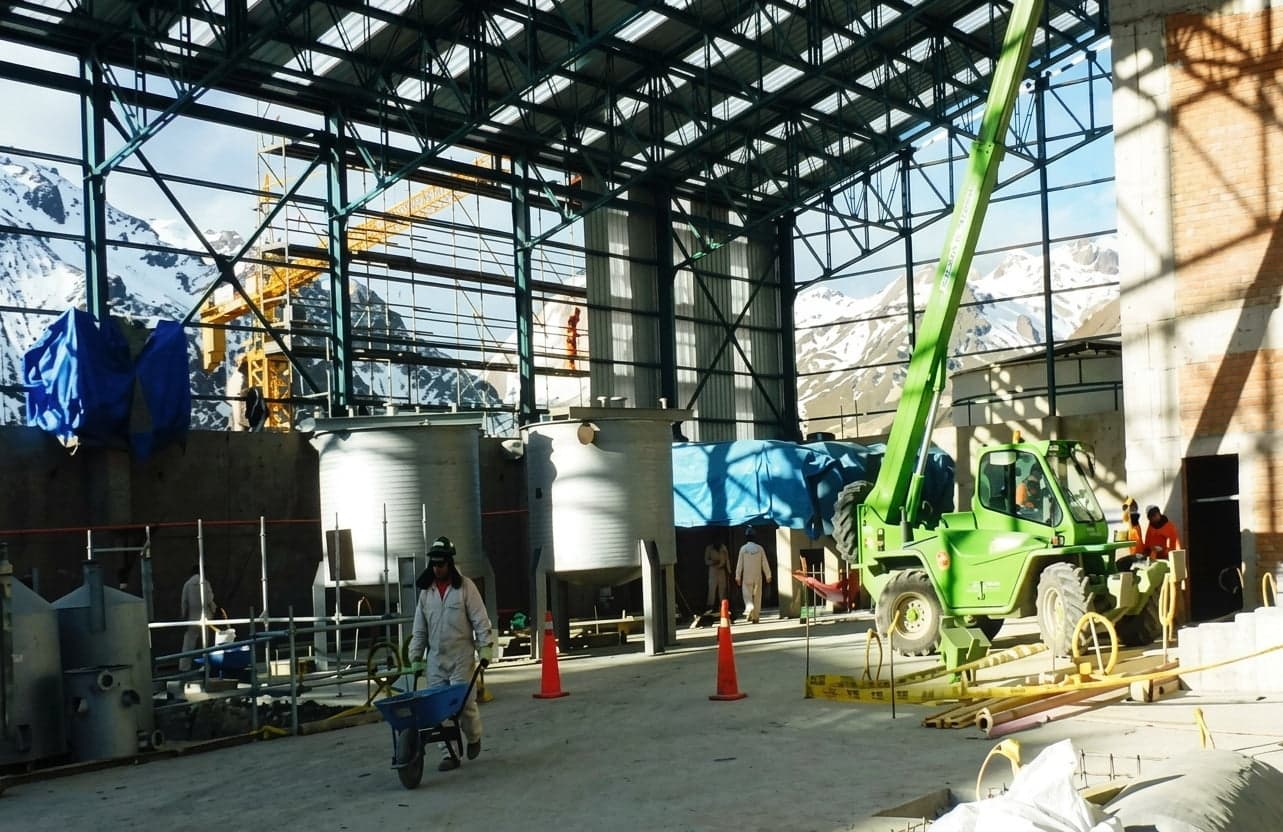 Equipos principales para planta Merrill Crowe y refinería