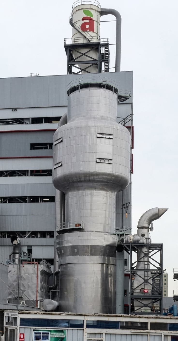 Planta de Detergentes, Sistema de Secado para Jabón Granulado